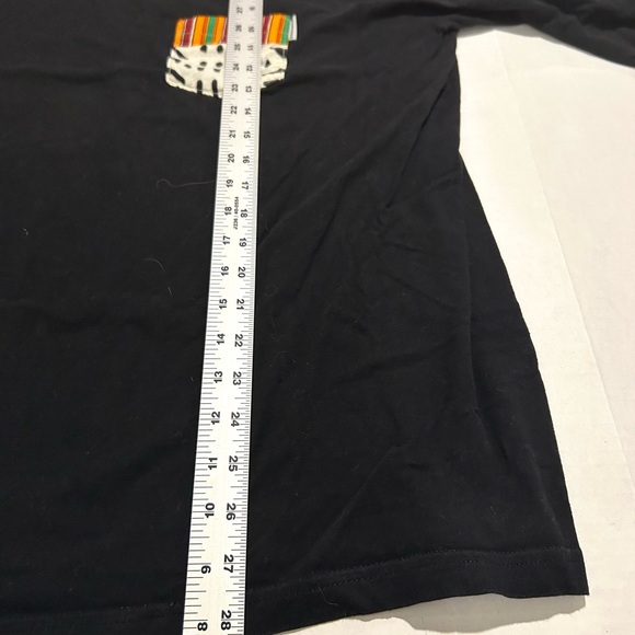Serengetee Black Long Sleeve Pocket Tee T-Shirt Men's XL Offset Fabric Pocket - Picture 4 of 5